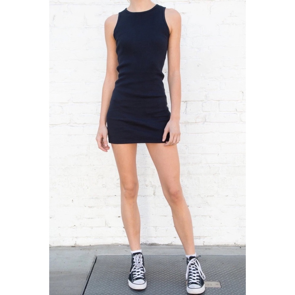 Brandy Melville Holly Dress in Navy